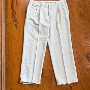 ORVIS mens pleated pants 38